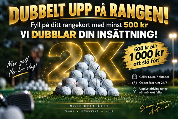 ⛳ DUBBELT UPP – LADDA DITT RANGEKORT! ⛳ 