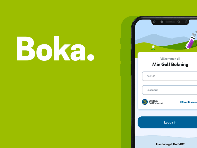 Bokningsapp till Min Golf