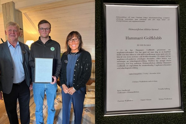 Stipendieutdelningen från Helmiastiftelsen!