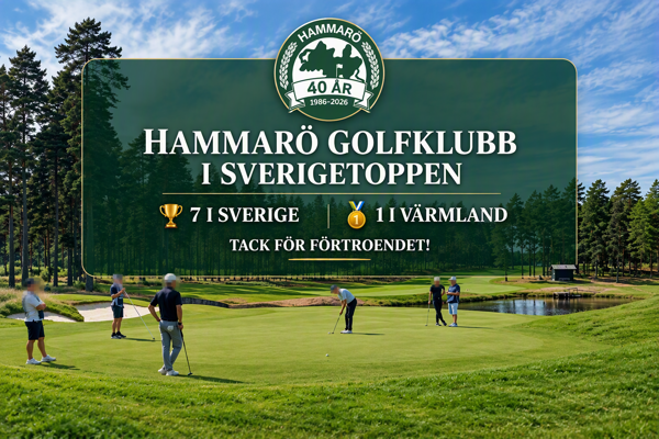 🏆 Hammarö Golfklubb i Sverigetoppen-Våra gäster har sagt sitt! ⛳