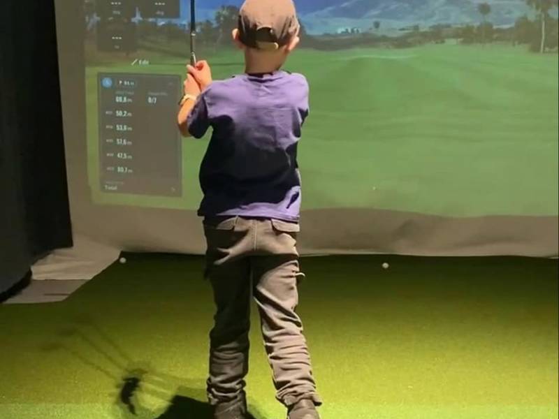 Sportlovsgolf juniorträning