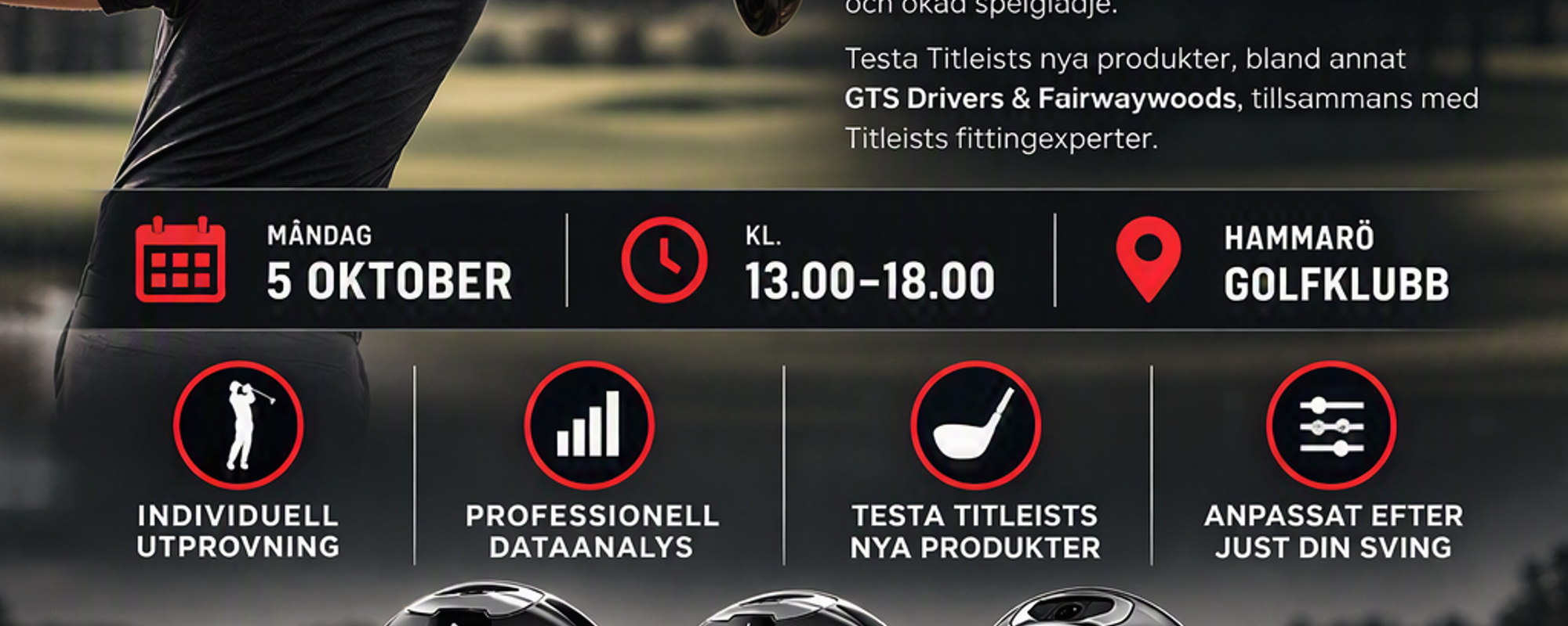 Custom Fitting Måndag 5 Oktober 2026
