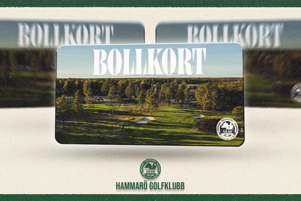 💥Bollkortskampanj Driving Rangen - Dubbelt upp💥