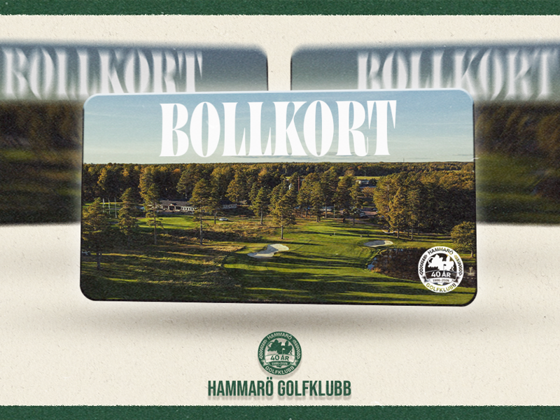 💥Bollkortskampanj Driving Rangen - Dubbelt upp💥
